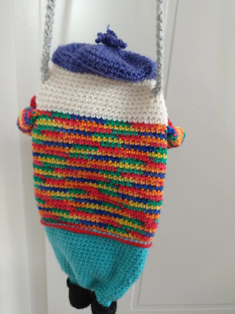 Handmade phone bag crossbody bag mini bag big mouth – photo 4